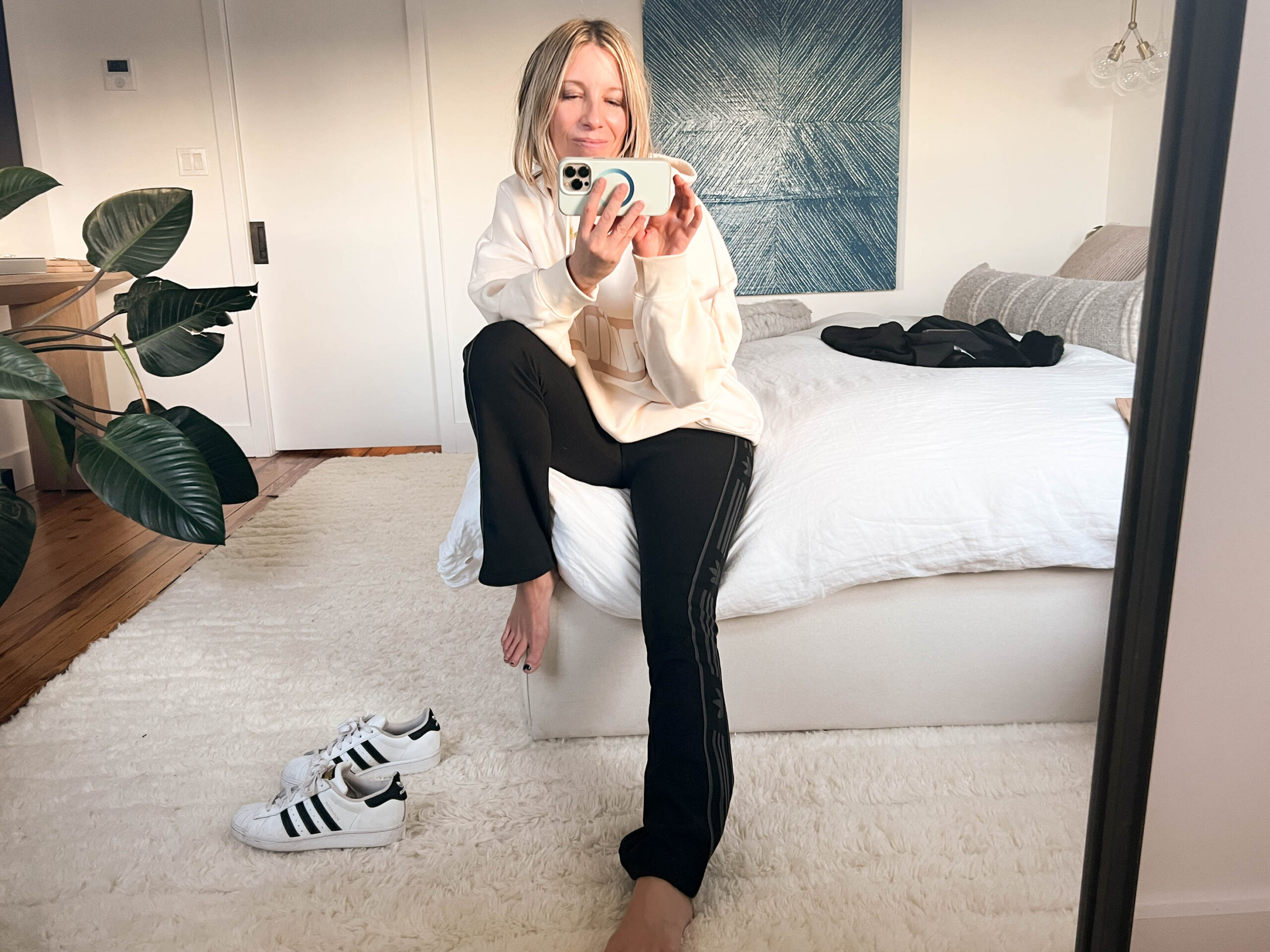 Loungewear Is Now An Artwork Kind: An Adidas Strive-On