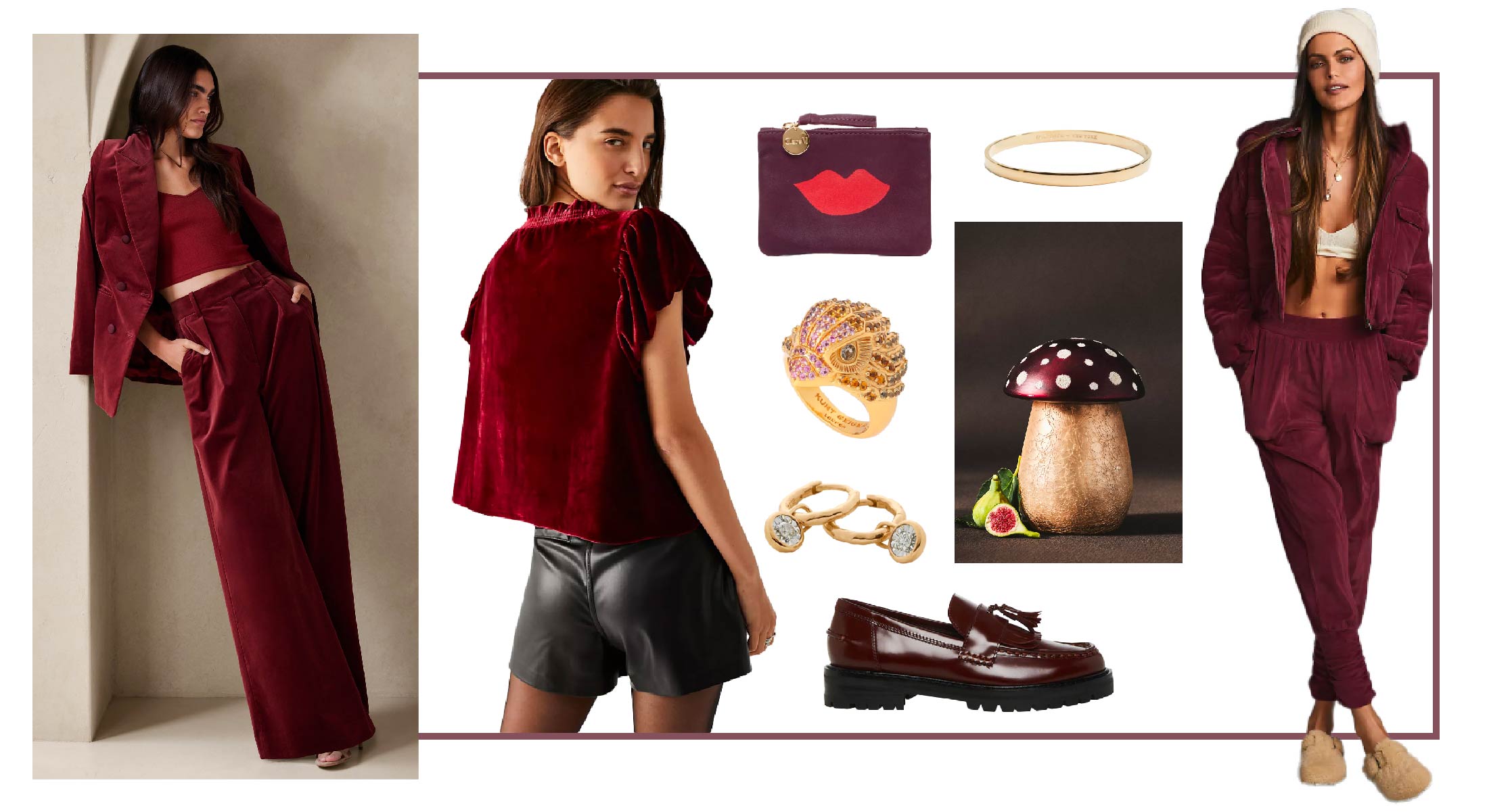 18 Deep Crimson Present Concepts With Luxe Vacation Vibes