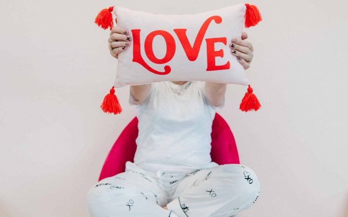 The Cutest Pajama Set To Write Valentine’s Day Playing cards In